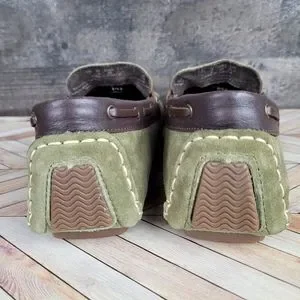 Hush Puppies HPO Flex  Monaco Slip-On Green Suede Lofer Hush Puppies | Shoes | Hush Puppies Hpo Flex Monaco Slipon  main image 2